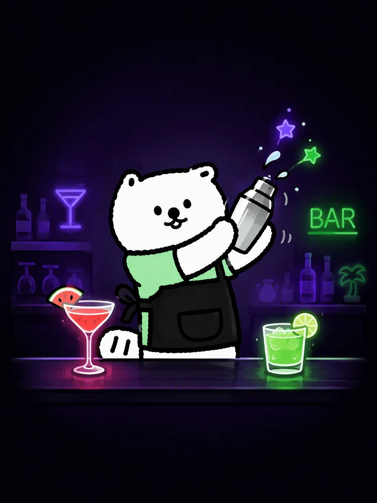 猹猹子调酒师